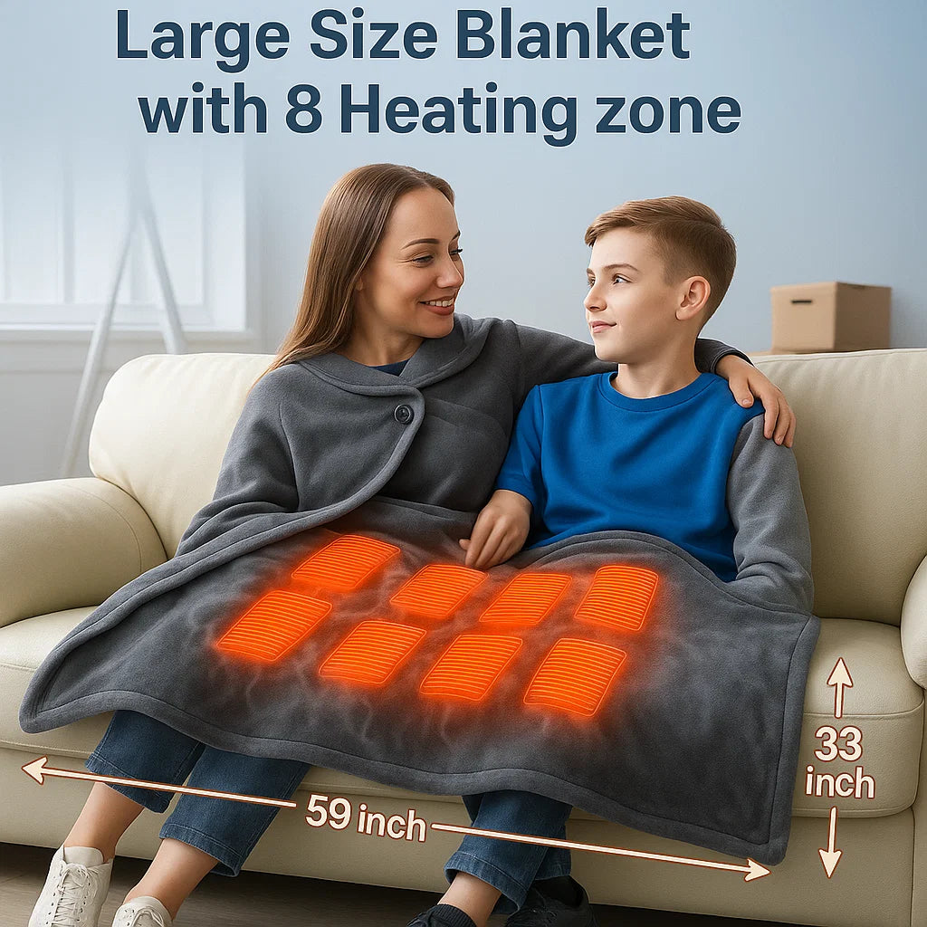 SnugCloak™ Heated Shawl