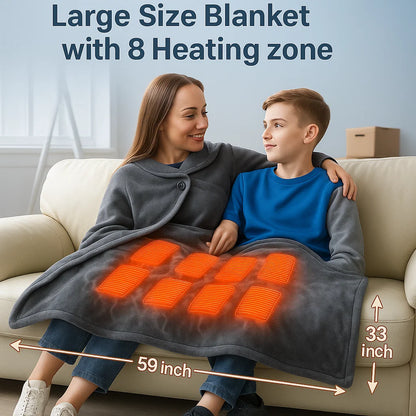 SnugCloak™ Heated Shawl